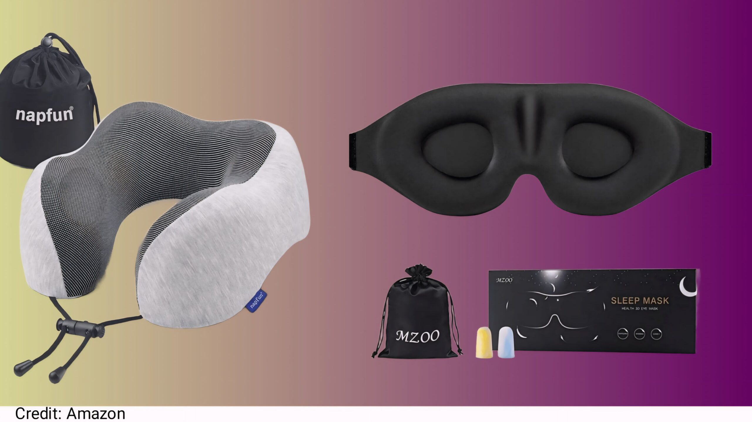 Travel Comfort & Sleep Gear 2026 ✈️ Neck Pillow, Eye Mask & More