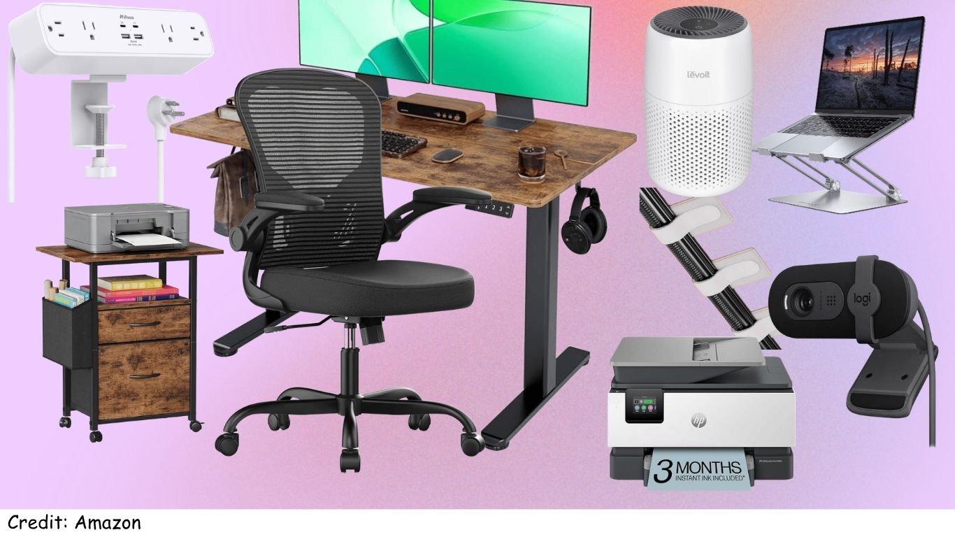 ergonomic home office setup
